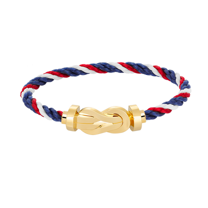 [Dawnora Jewelry]CHANCE LARGE 8 FIGURE BUCKLE NO DIAMOND BRACELET GOLD