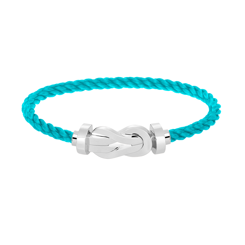 [Dawnora Jewelry]CHANCE LARGE 8 FIGURE BUCKLE NO DIAMOND BRACELET SILVER