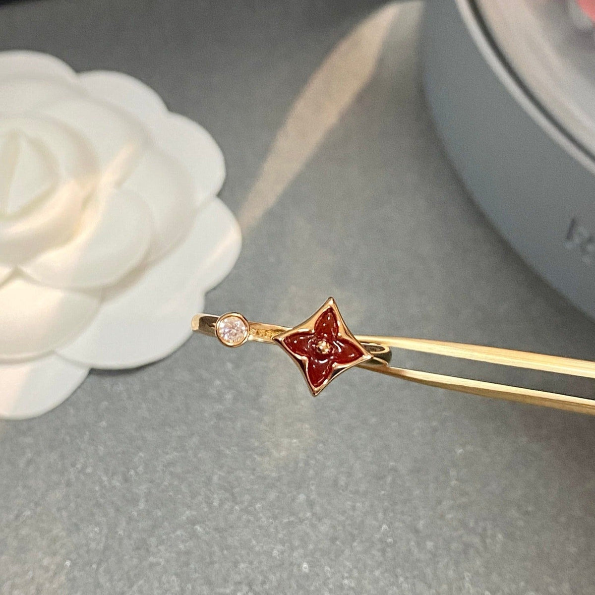 [Dawnora Jewelry]STAR 1 DIAMOND OPEN RING