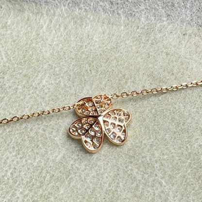 [Dawnora Jewelry]FLOWER DIAMOND NECKLACE