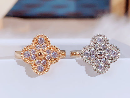[Dawnora Jewelry]CLOVER DIAMOND RING