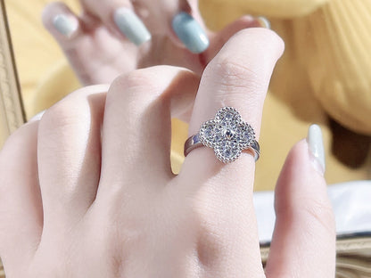 [Dawnora Jewelry]CLOVER DIAMOND RING