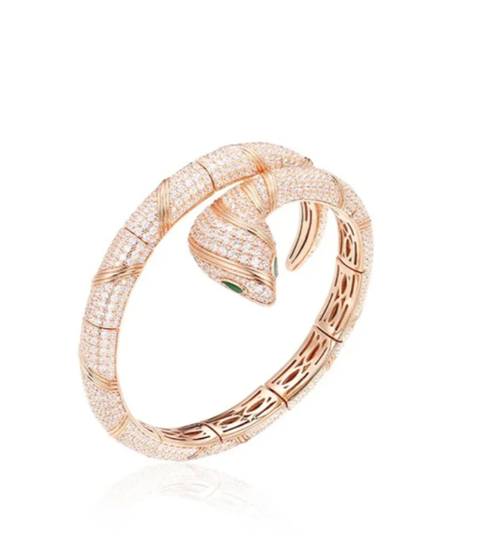 [Dawnora Jewelry]HAUTE COUTURE GOLD SERPENTI BRACELET