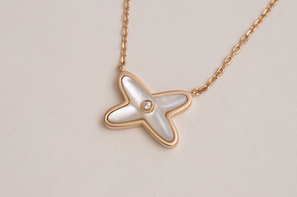 [Dawnora Jewelry]JEUX DE NECKLACE 1 DIAMOND