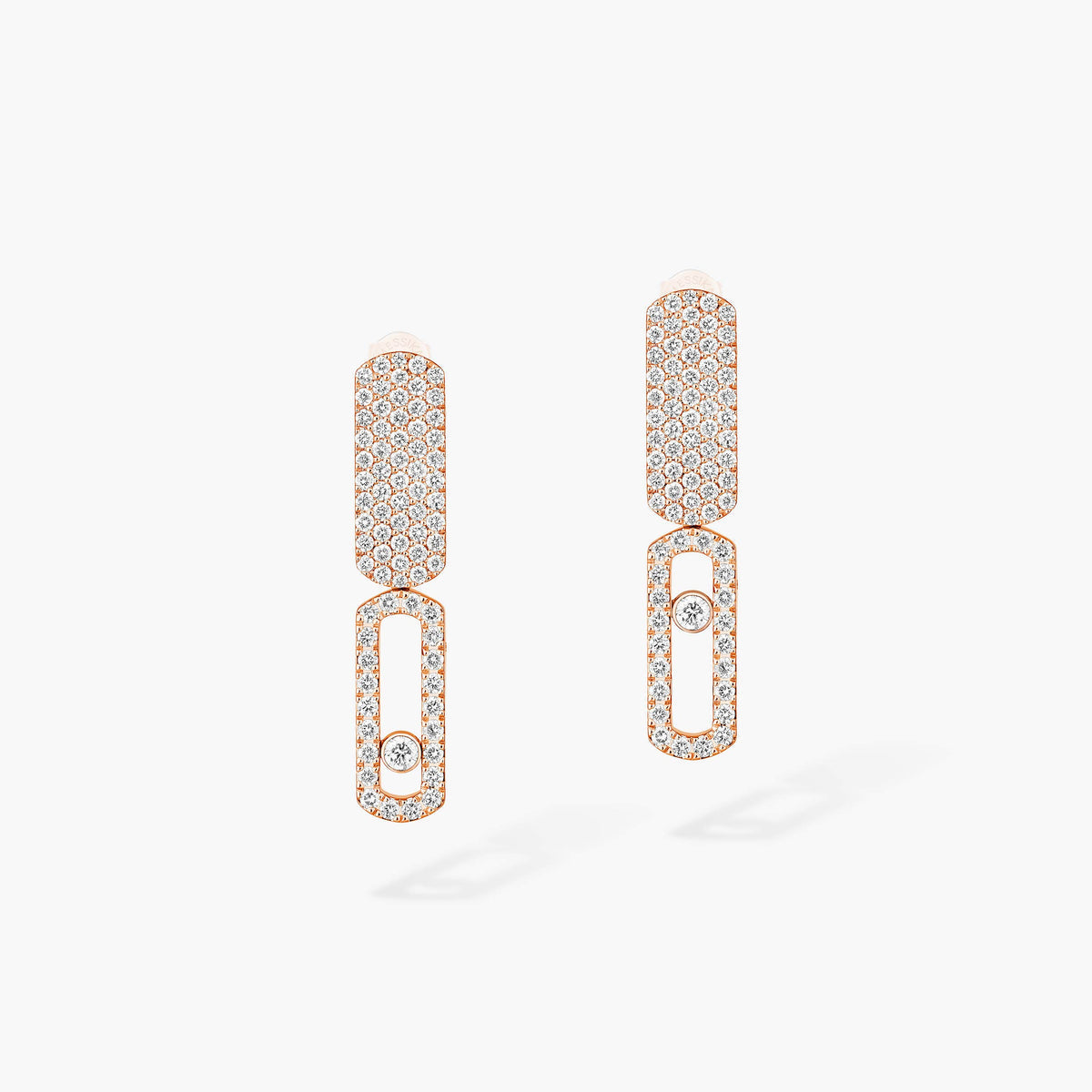 [Dawnora Jewelry]Imperial Move SM Diamond Earrings