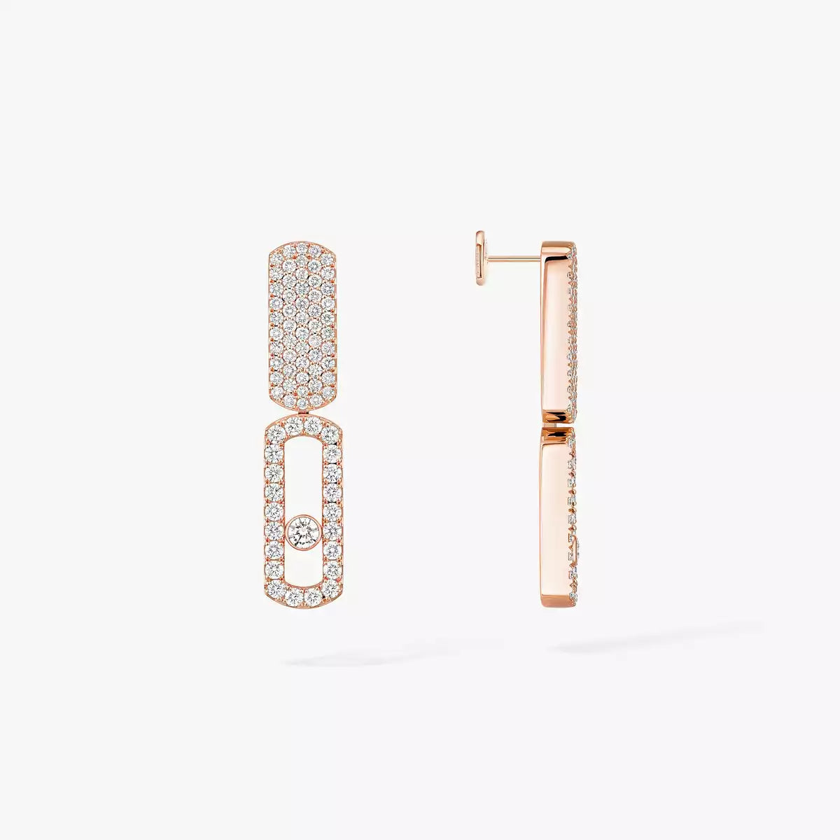 [Dawnora Jewelry]Imperial Move SM Diamond Earrings
