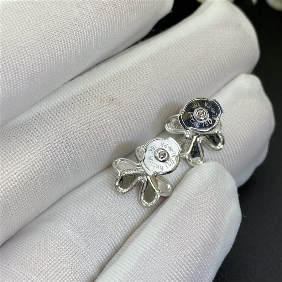 [Dawnora Jewelry]FRIVOLE MINI SILVER FLOWER EARRINGS
