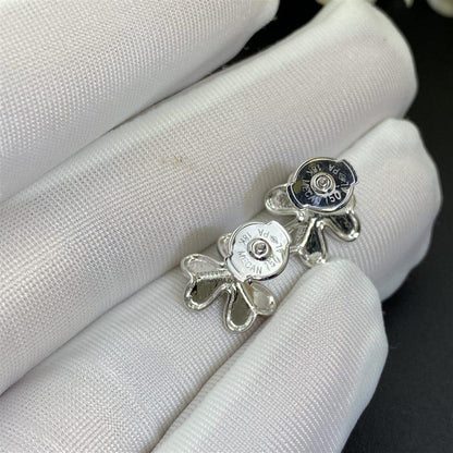 [Dawnora Jewelry]FRIVOLE MINI SILVER FLOWER EARRINGS